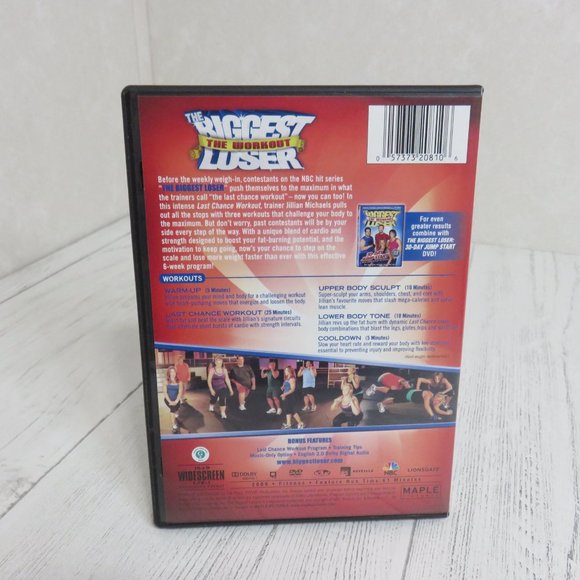 The Biggest Loser: Last Chance Workout DVD - Picture 2 of 2
